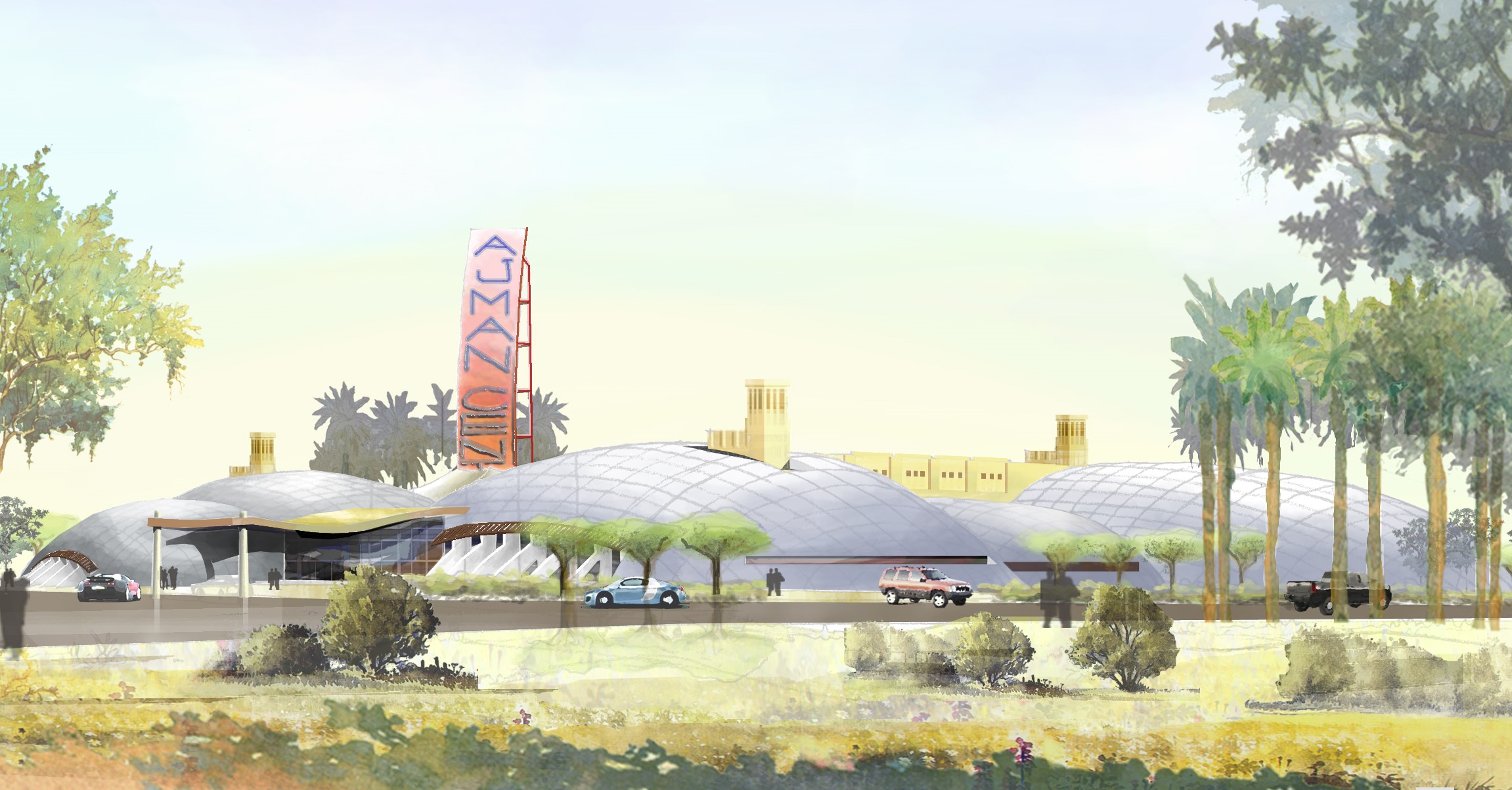 the  villa overlooks dramatic mountainous scenery