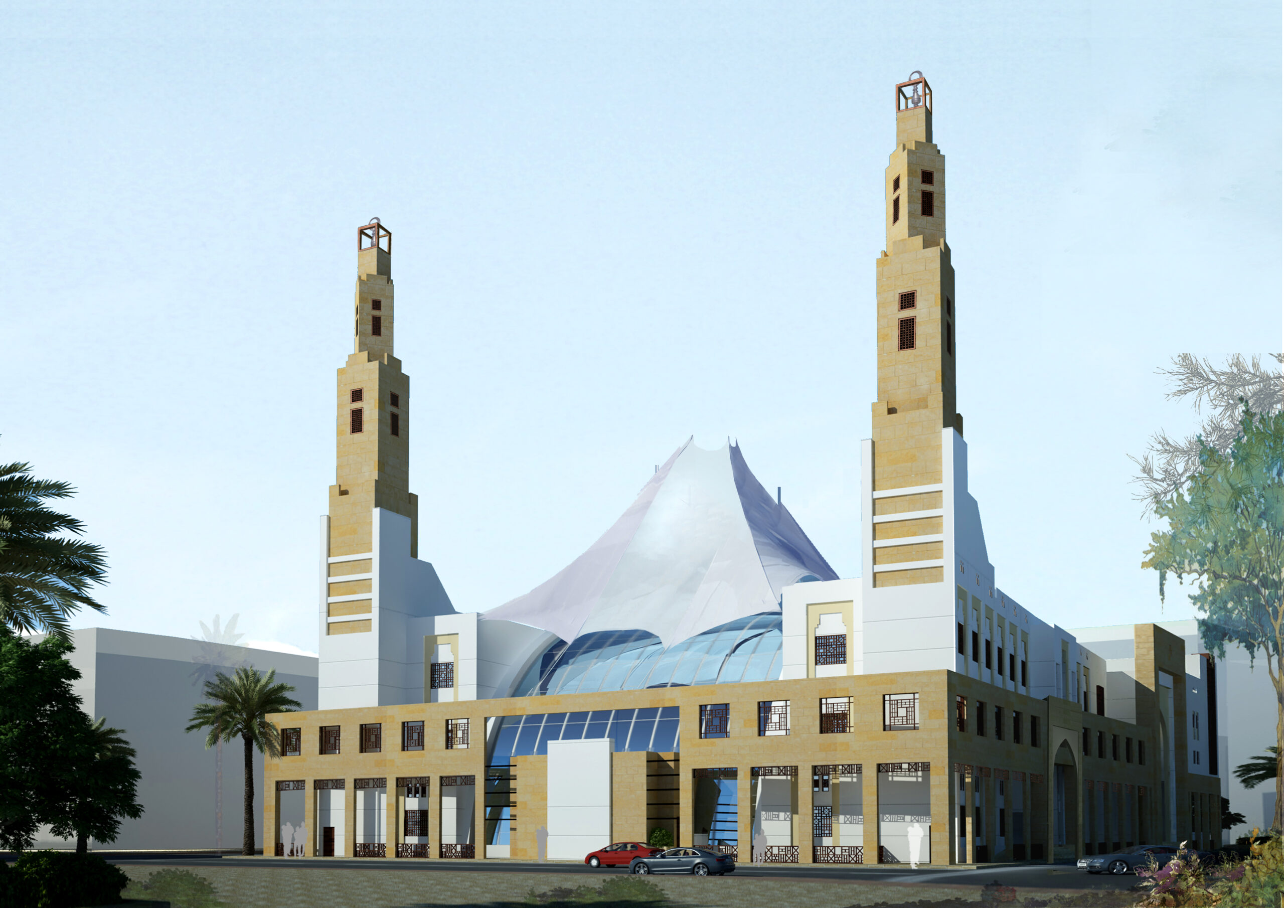 the  villa overlooks dramatic mountainous scenery