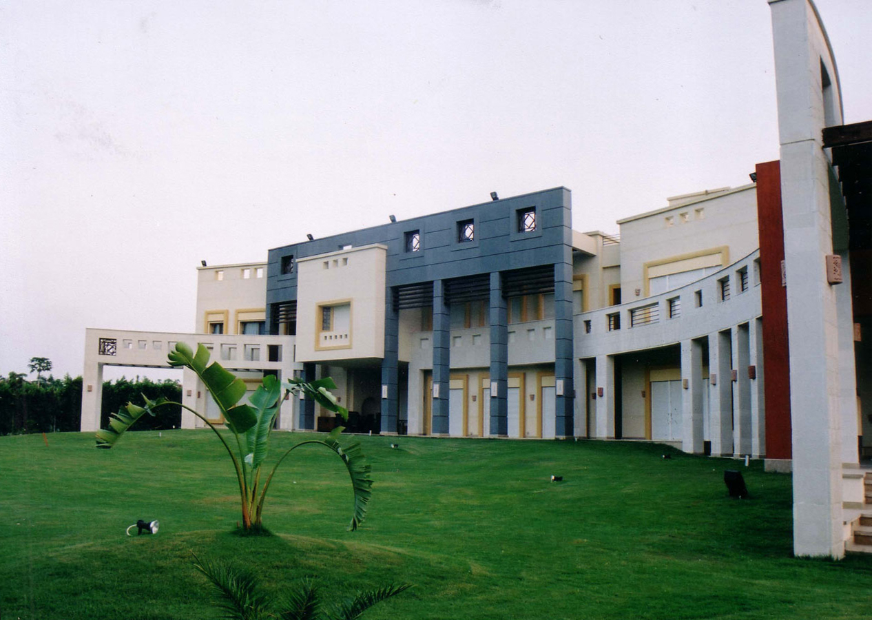 the  villa overlooks dramatic mountainous scenery