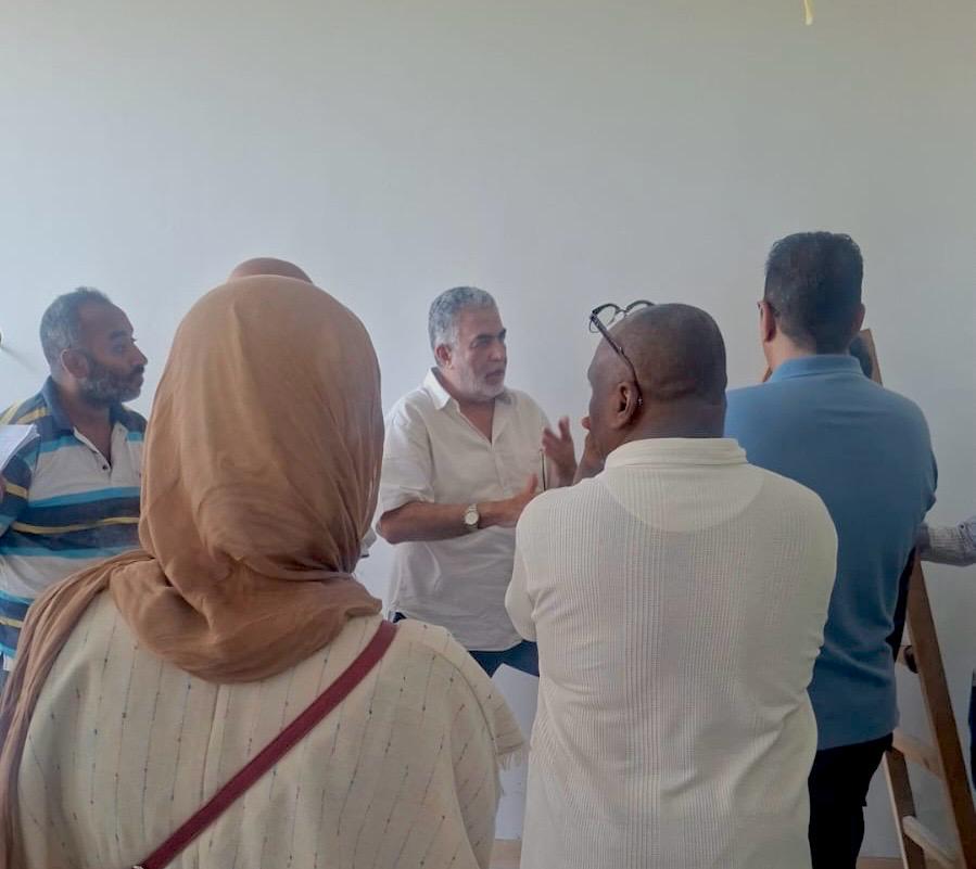 the  villa overlooks dramatic mountainous scenery